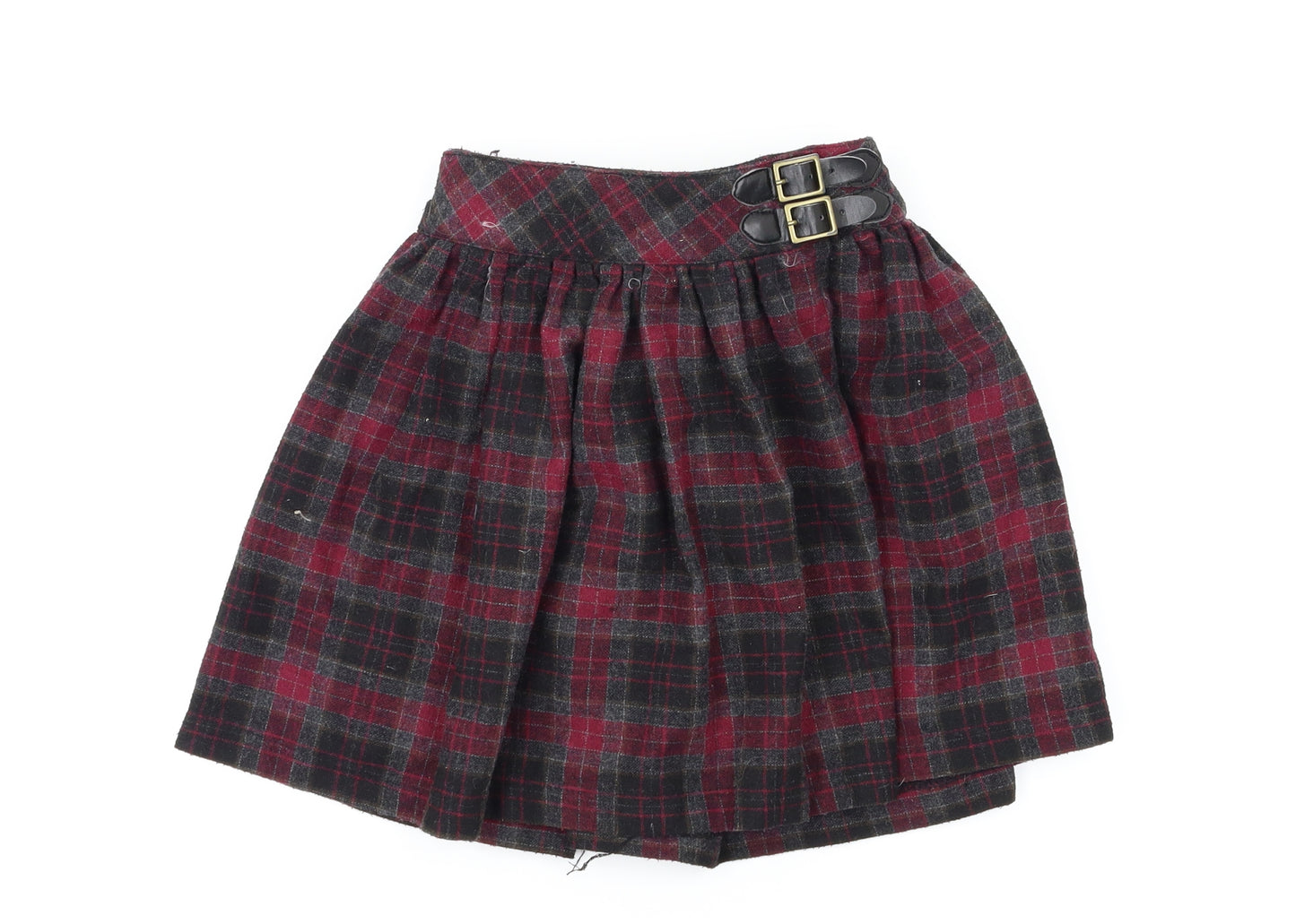 I Love Girlswear Girls Purple Check  Flare Skirt Size 8-9 Years