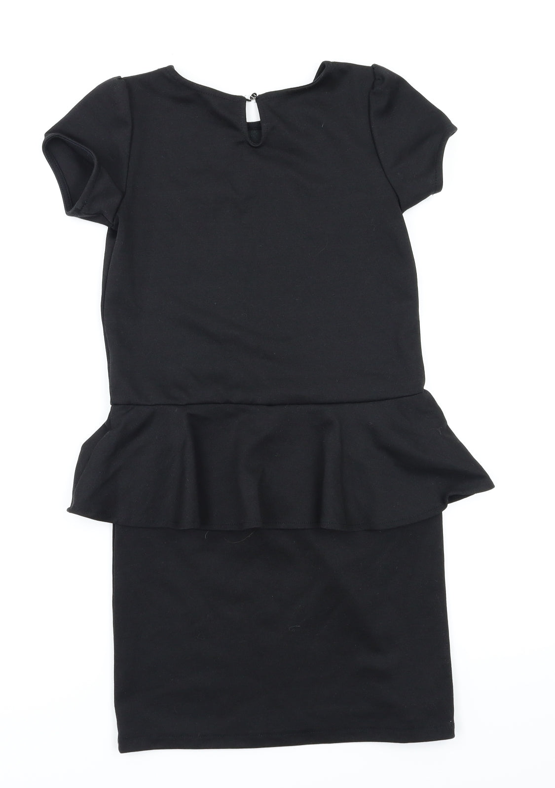 H&M Girls Black Animal Print  A-Line  Size 9-10 Years