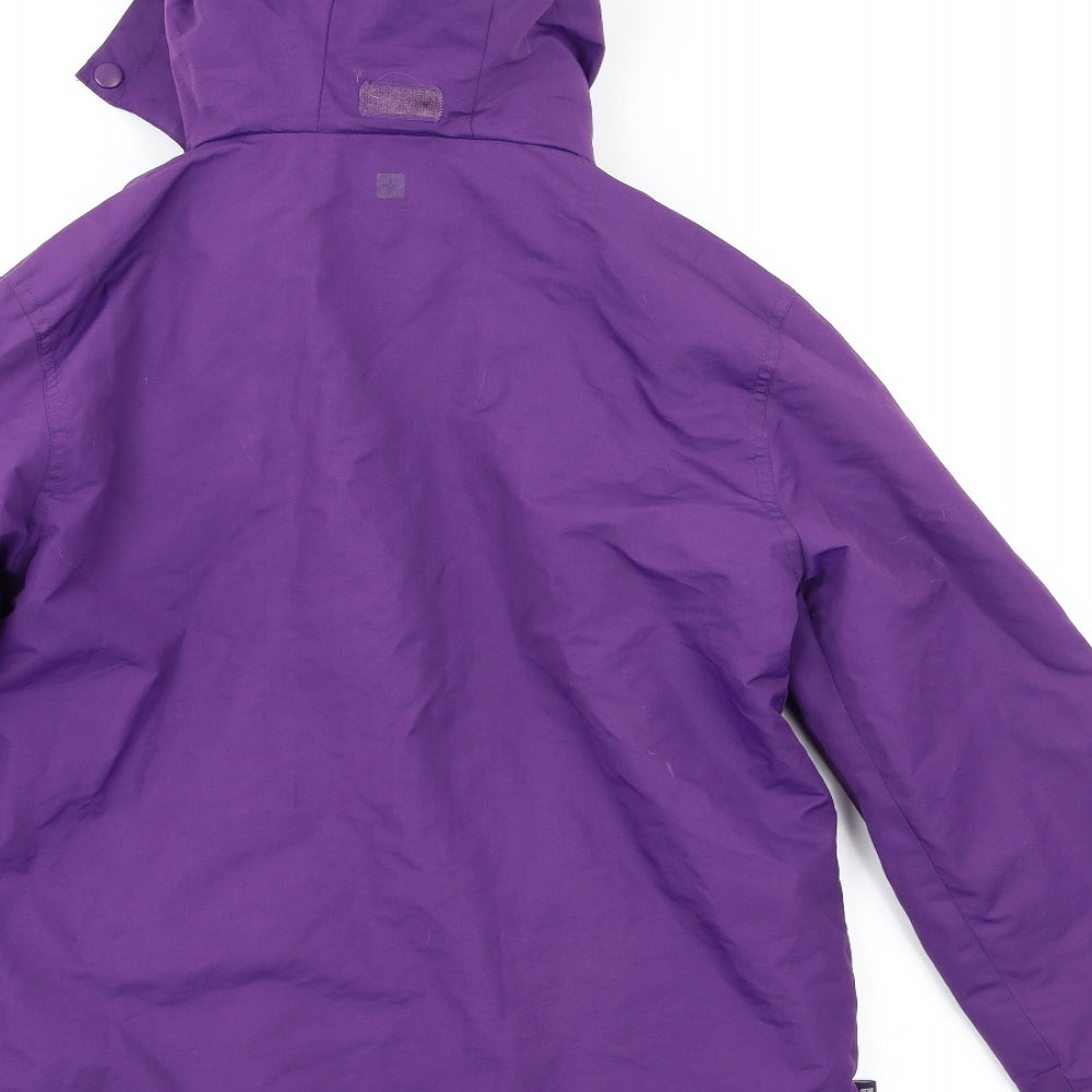 Mounting Wearhouse Girls Purple   Basic Coat Coat Size 13 Years