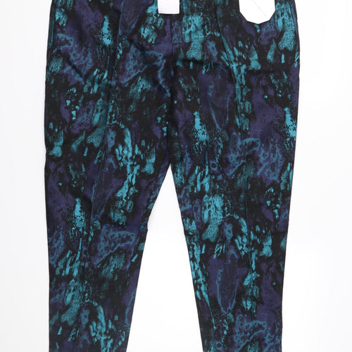 Paper Dolls Womens Green Camouflage  Trousers  Size 14 L28 in