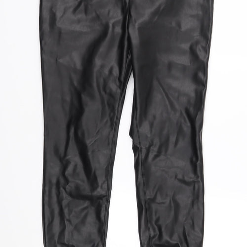 Rich & Royal Womens Black   Trousers  Size 10 L27 in