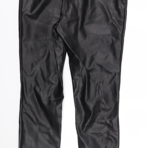 Rich & Royal Womens Black   Trousers  Size 10 L27 in