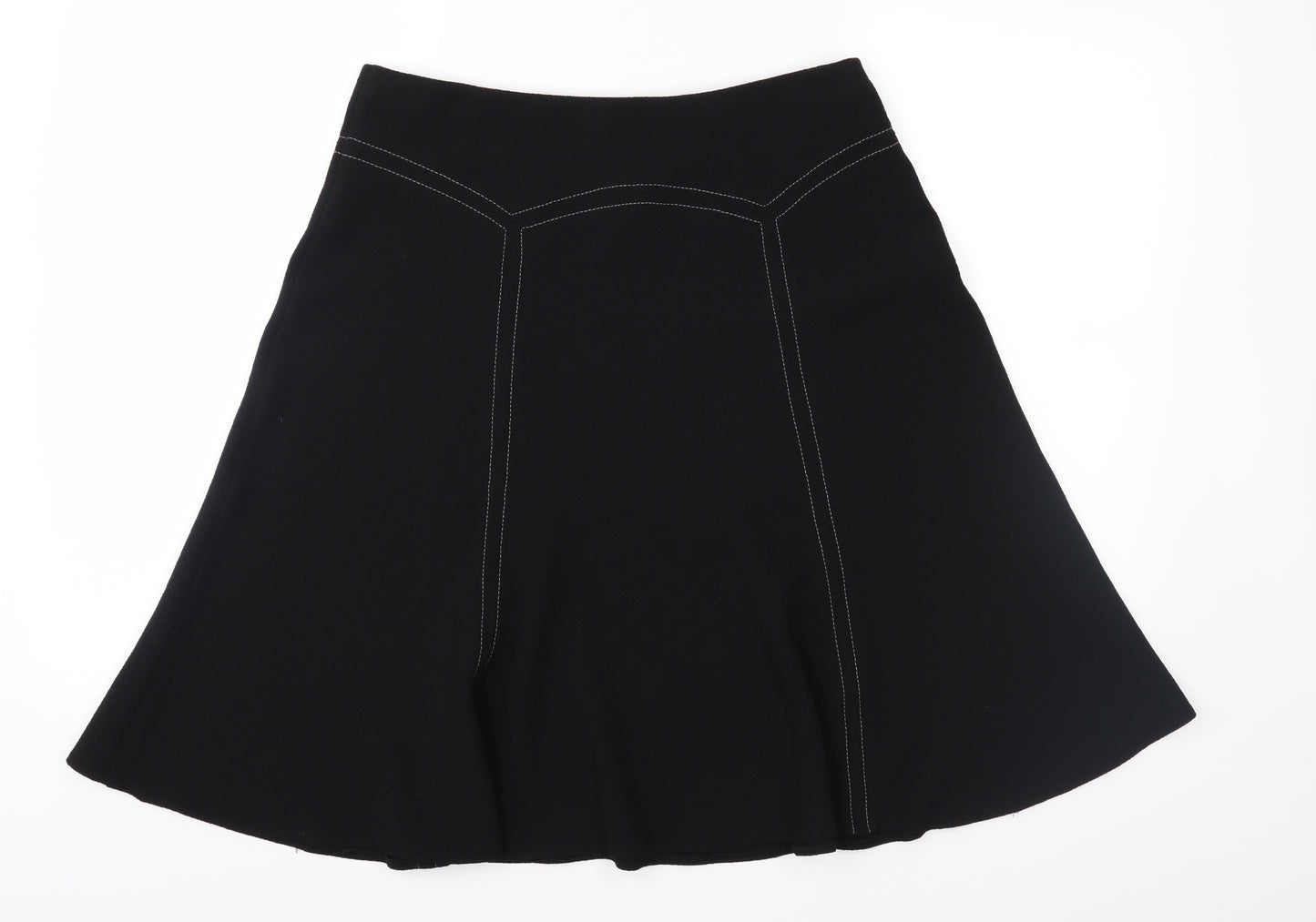 Marks and Spencer Womens Black   A-Line Skirt Size 12