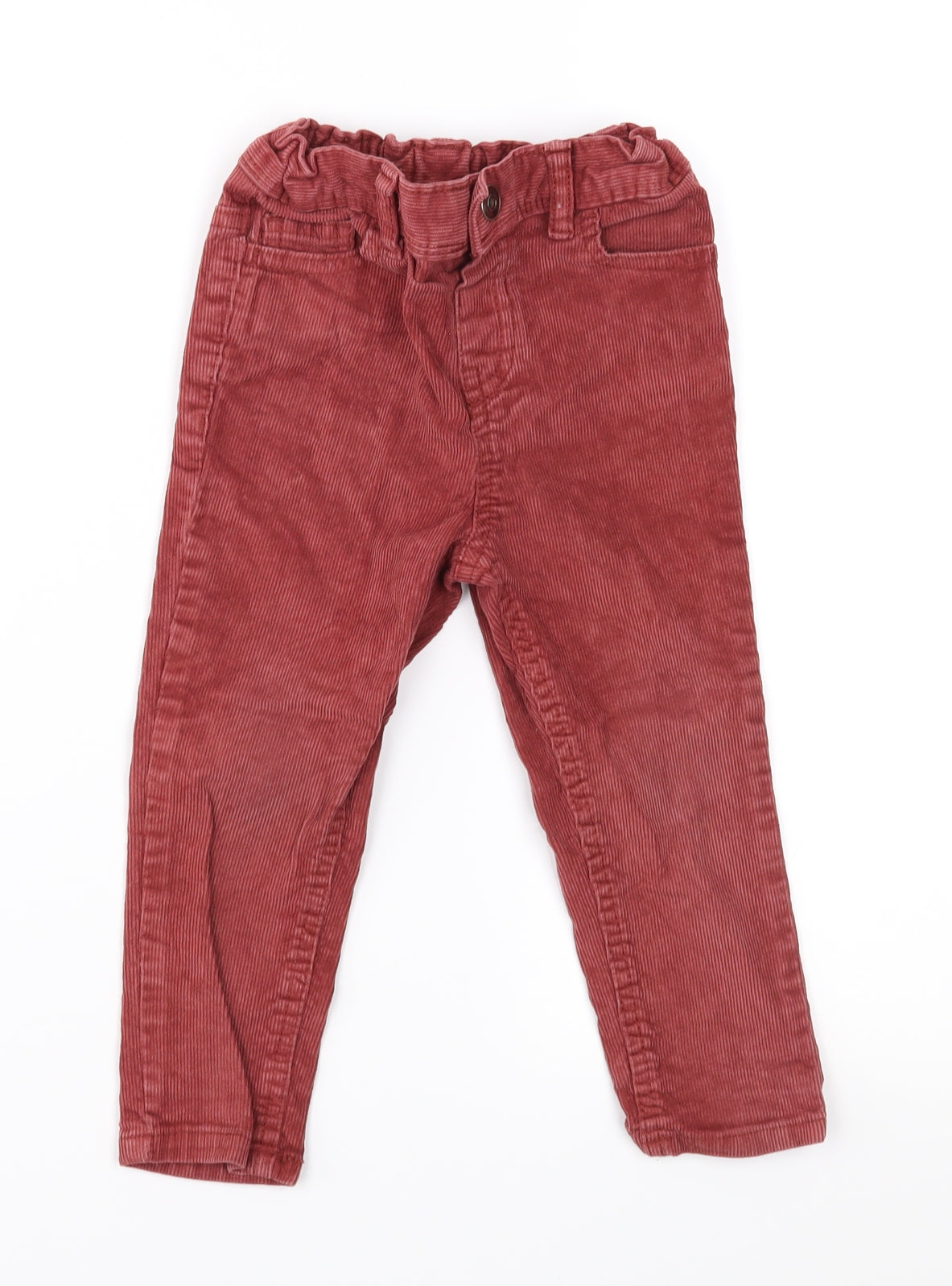 TU Baby Brown  Corduroy Cargo Trousers Size 18-24 Months