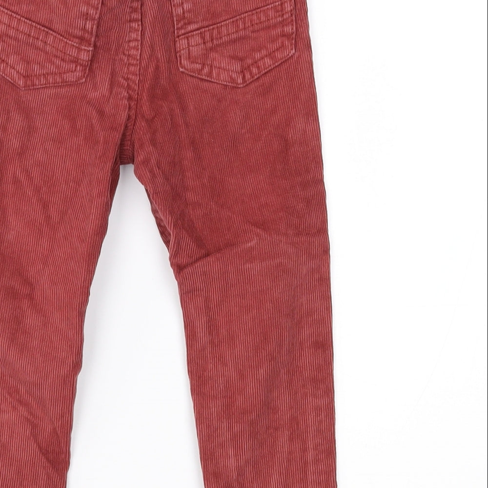 TU Baby Brown  Corduroy Cargo Trousers Size 18-24 Months