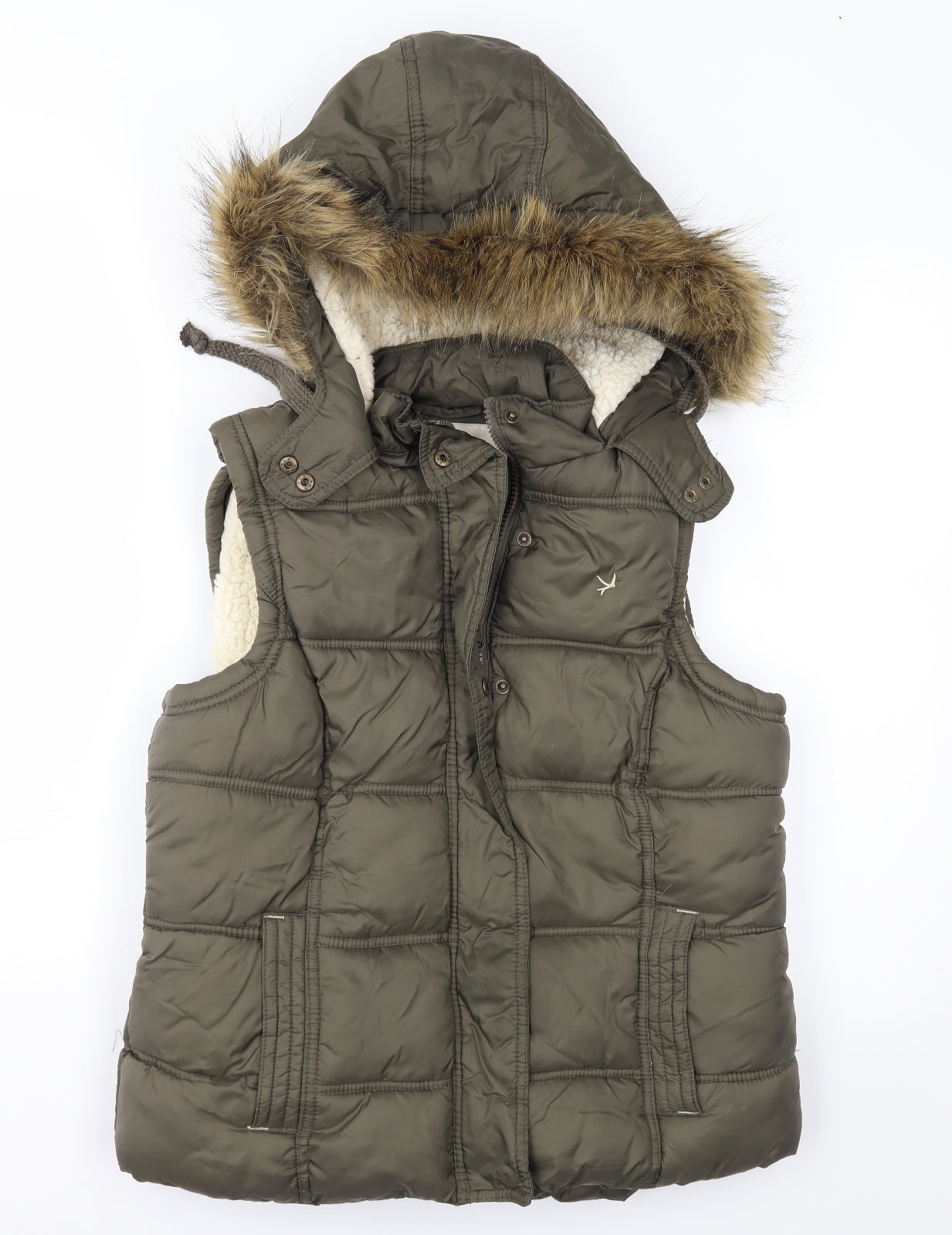 Atmosphere Womens Brown   Gilet Waistcoat Size 12