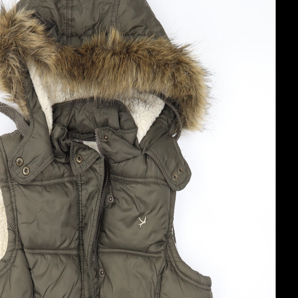 Atmosphere Womens Brown   Gilet Waistcoat Size 12