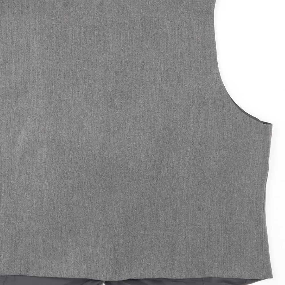 Preworn Womens Grey   Jacket Suit Waistcoat Size 12