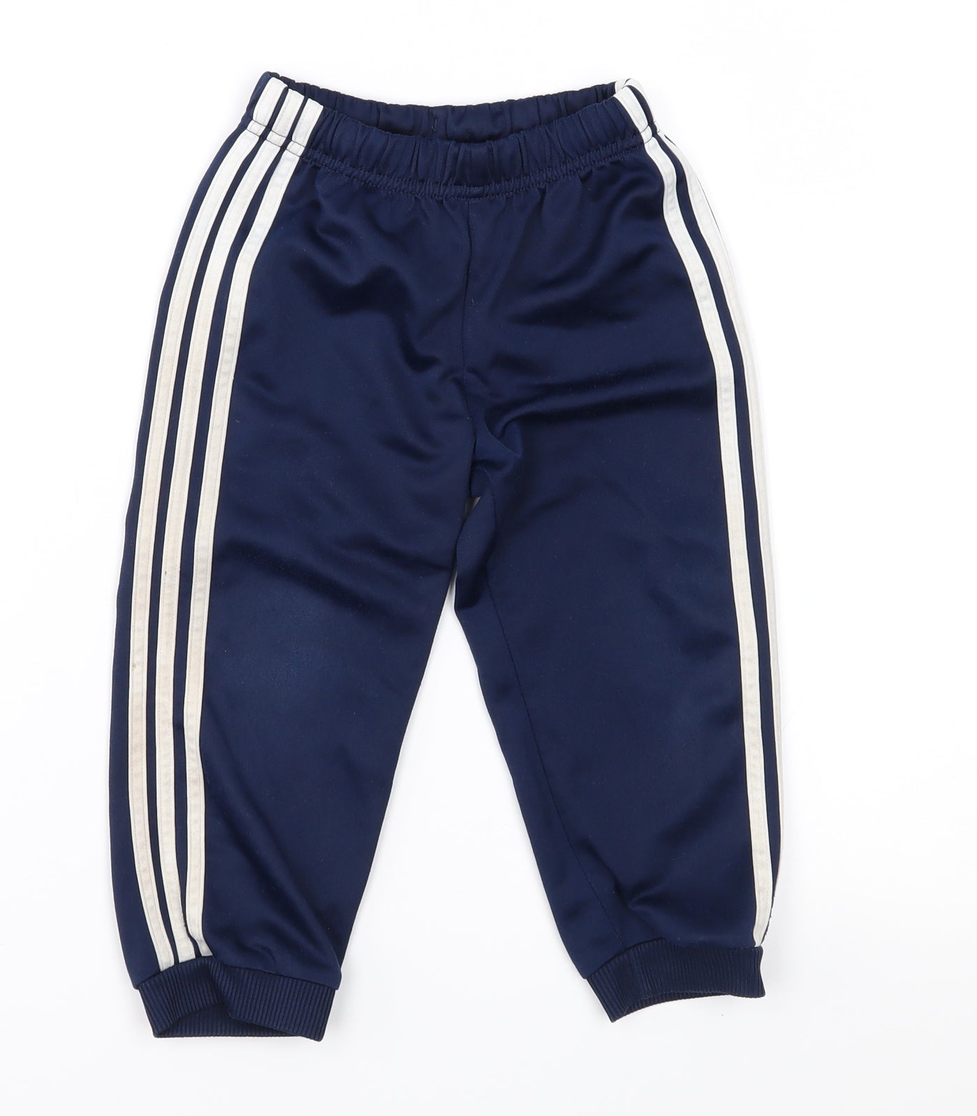 adidas Boys Blue   Jogger Trousers Size 18-24 Months