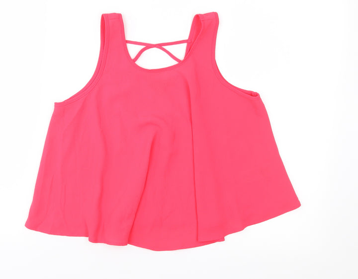 Primark Girls Pink Basic Blouse Size 11-12 Years
