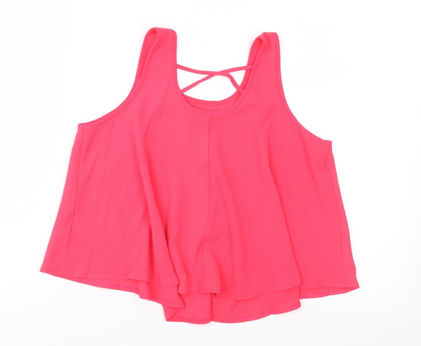 Primark Girls Pink   Basic Blouse Size 11-12 Years