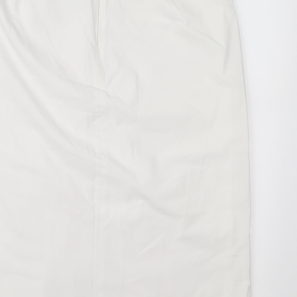Oasis Womens White   A-Line Skirt Size 12