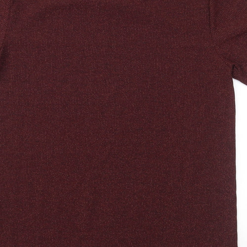 New Look Womens Red   Basic T-Shirt Size 6