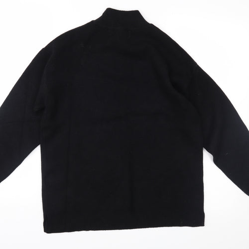 Primark Womens Black  Knit Pullover Jumper Size S