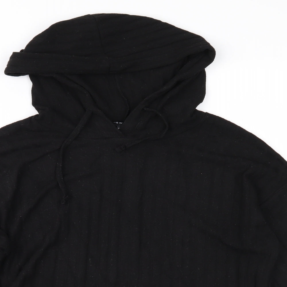 New Look Womens Black   Pullover Hoodie Size S