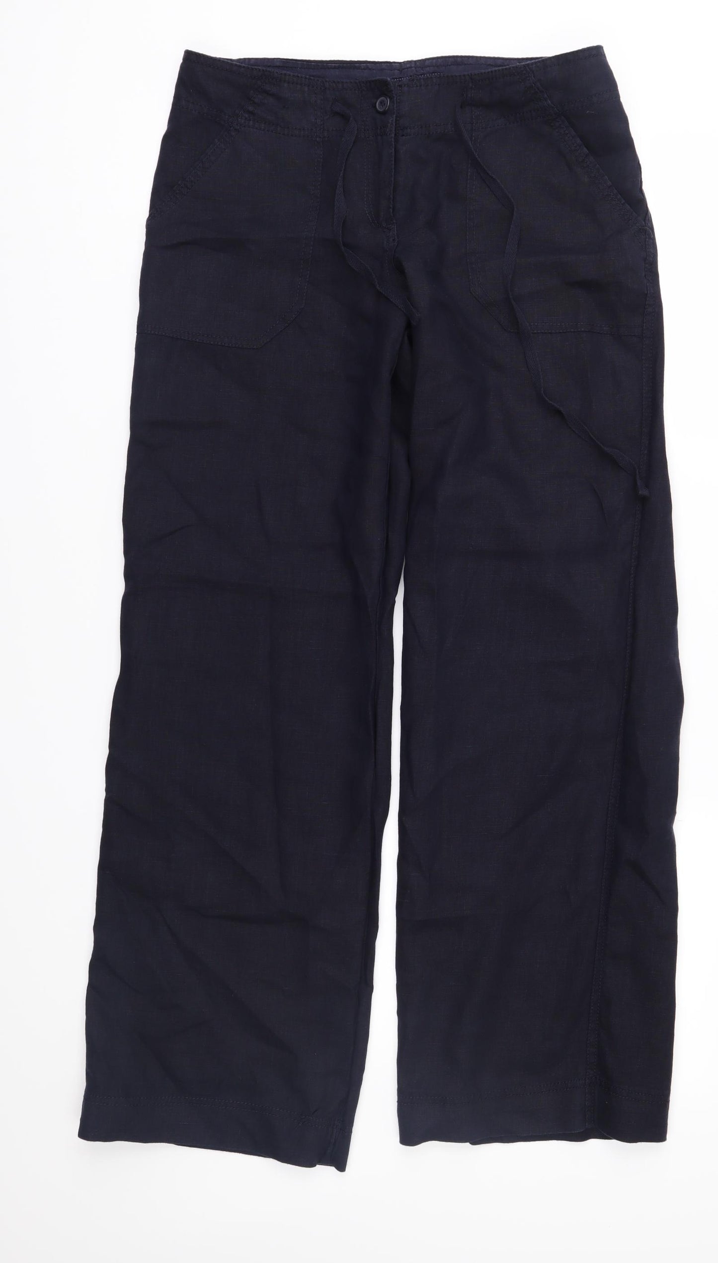 Atmosphere Womens Blue   Trousers  Size 8 L31 in