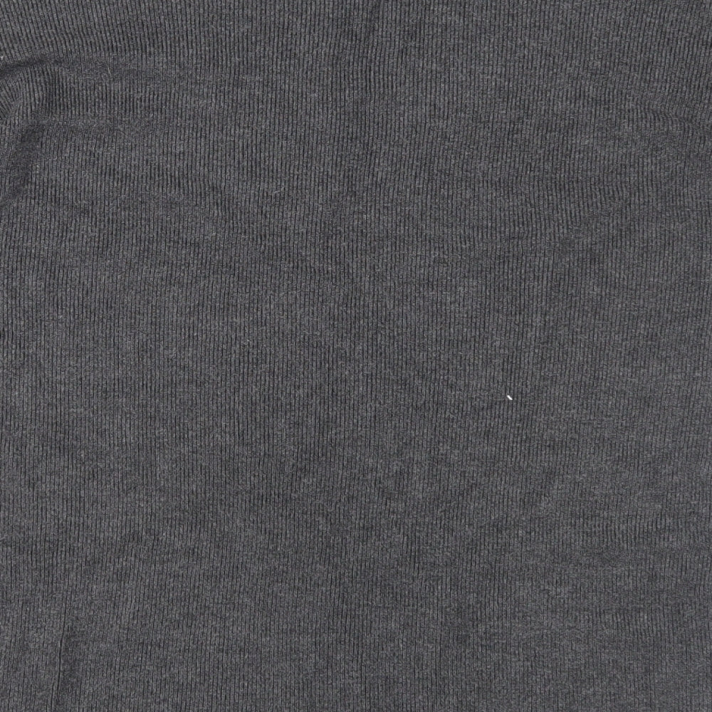 Warehouse Womens Grey  Knit Pullover Jumper Size 10