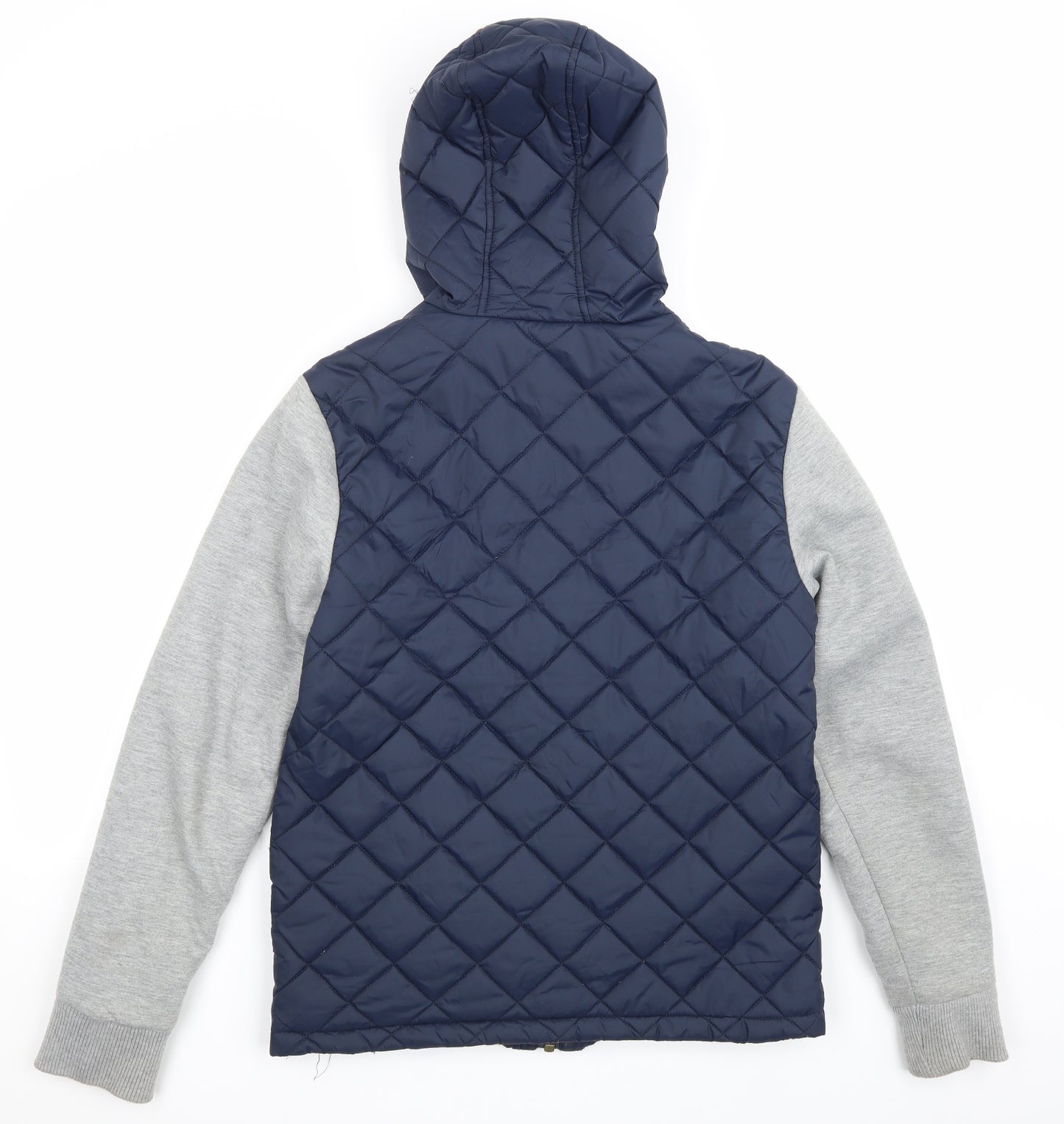 burton menswear Mens Blue   Puffer Jacket Coat Size M