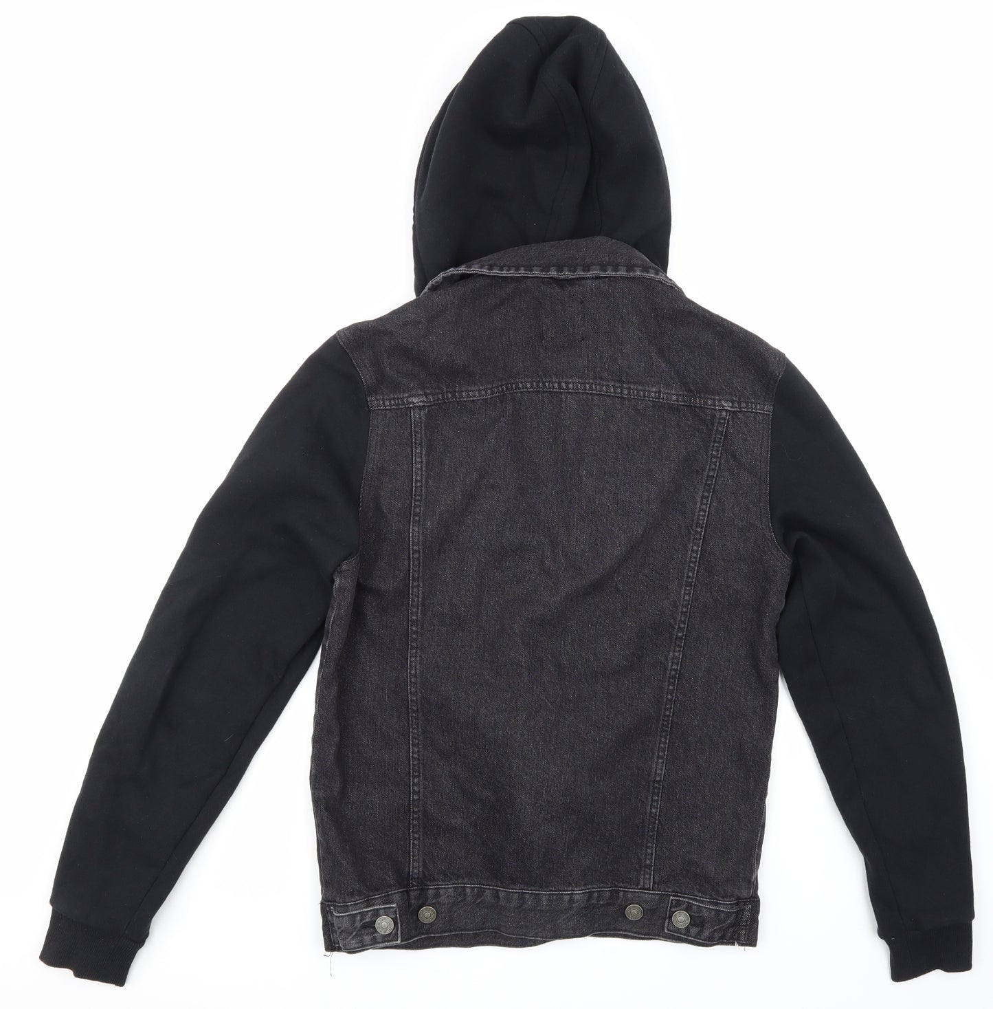 newlook men Mens Black  Denim Jacket  Size M