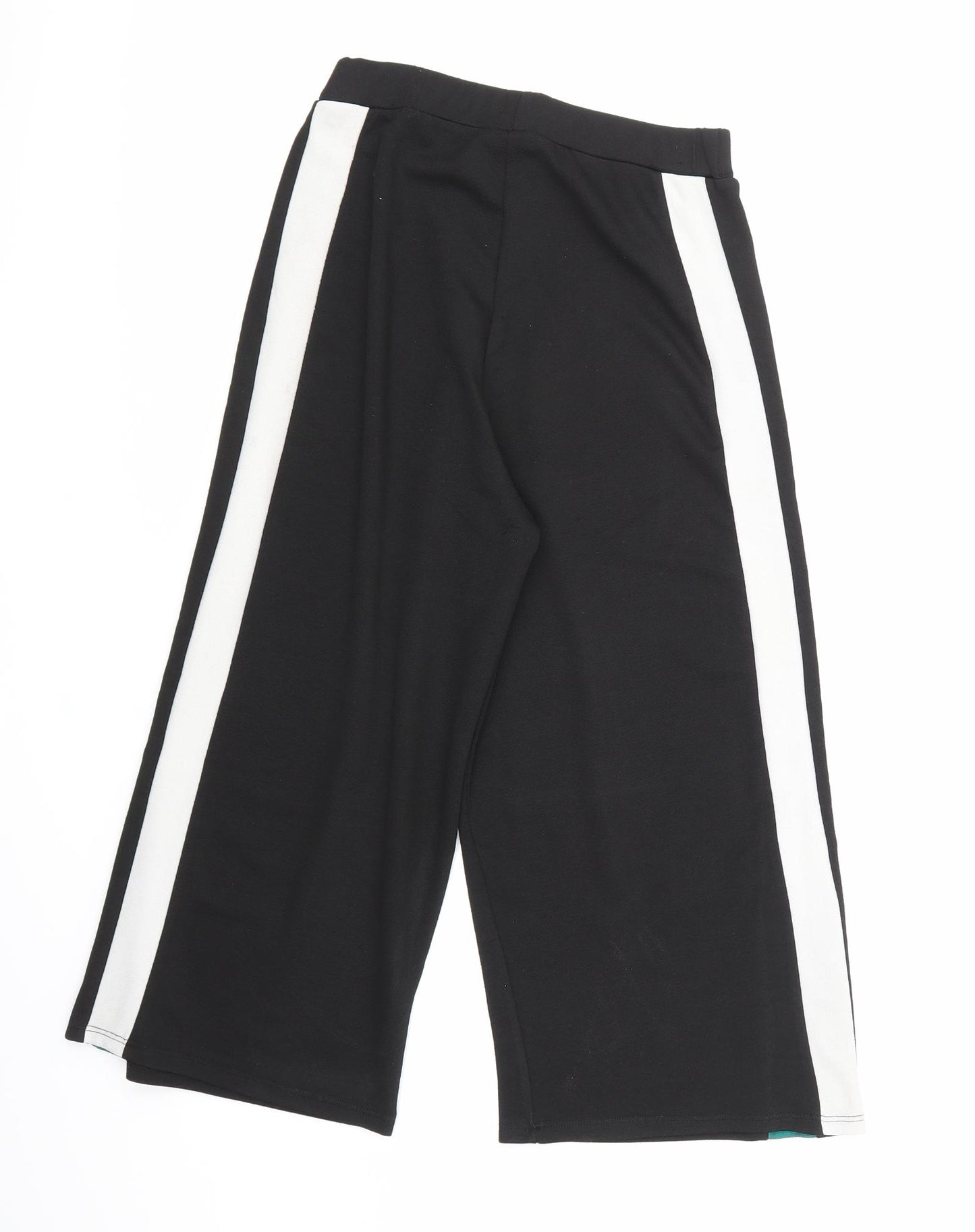 Candy Girls Black   Cropped Trousers Size 13 Years