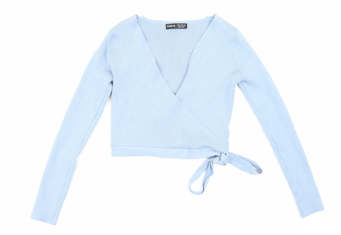 SheIn Womens Blue   Cropped T-Shirt Size M