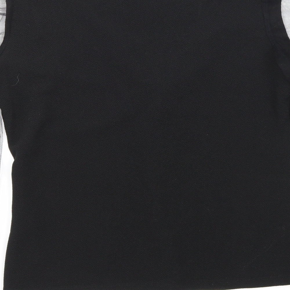 SheIn Womens Black   Basic T-Shirt Size L