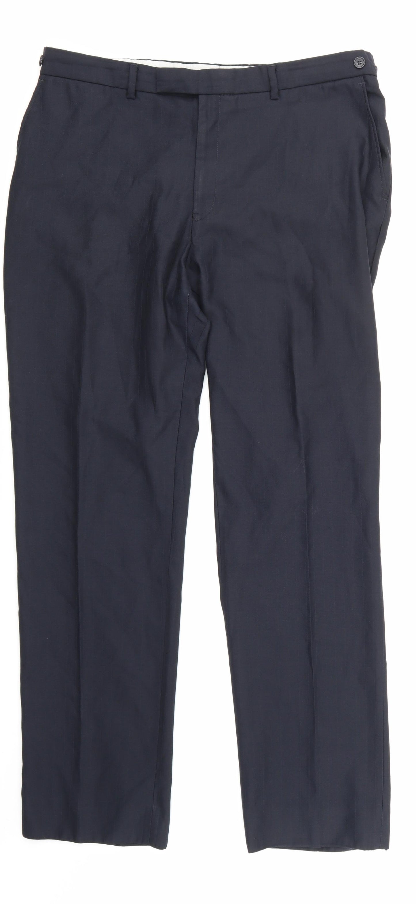 Perry Mens Blue   Trousers  Size 36 in L33 in
