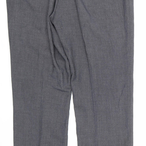 burton menswear Mens Grey   Trousers  Size 34 in