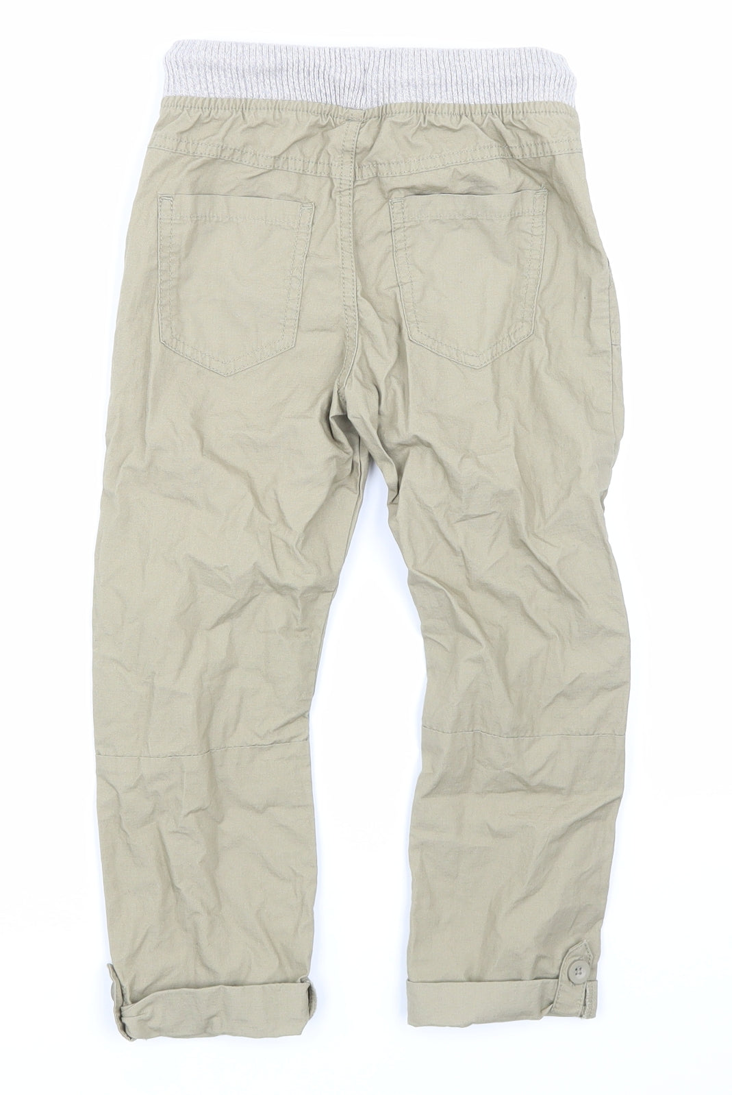 F&F Boys Beige   Cargo Trousers Size 6-7 Years