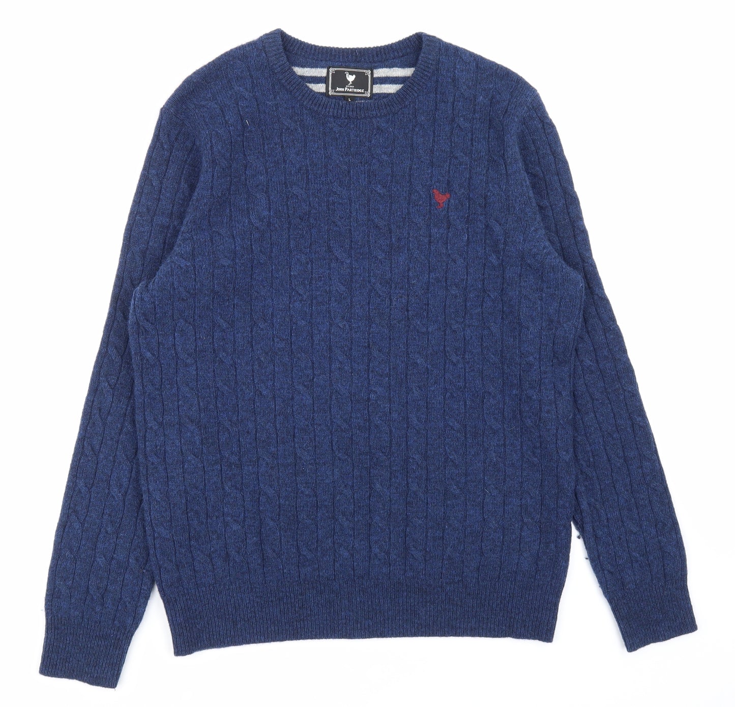 John Partidge Mens Blue   Pullover Sweatshirt Size L