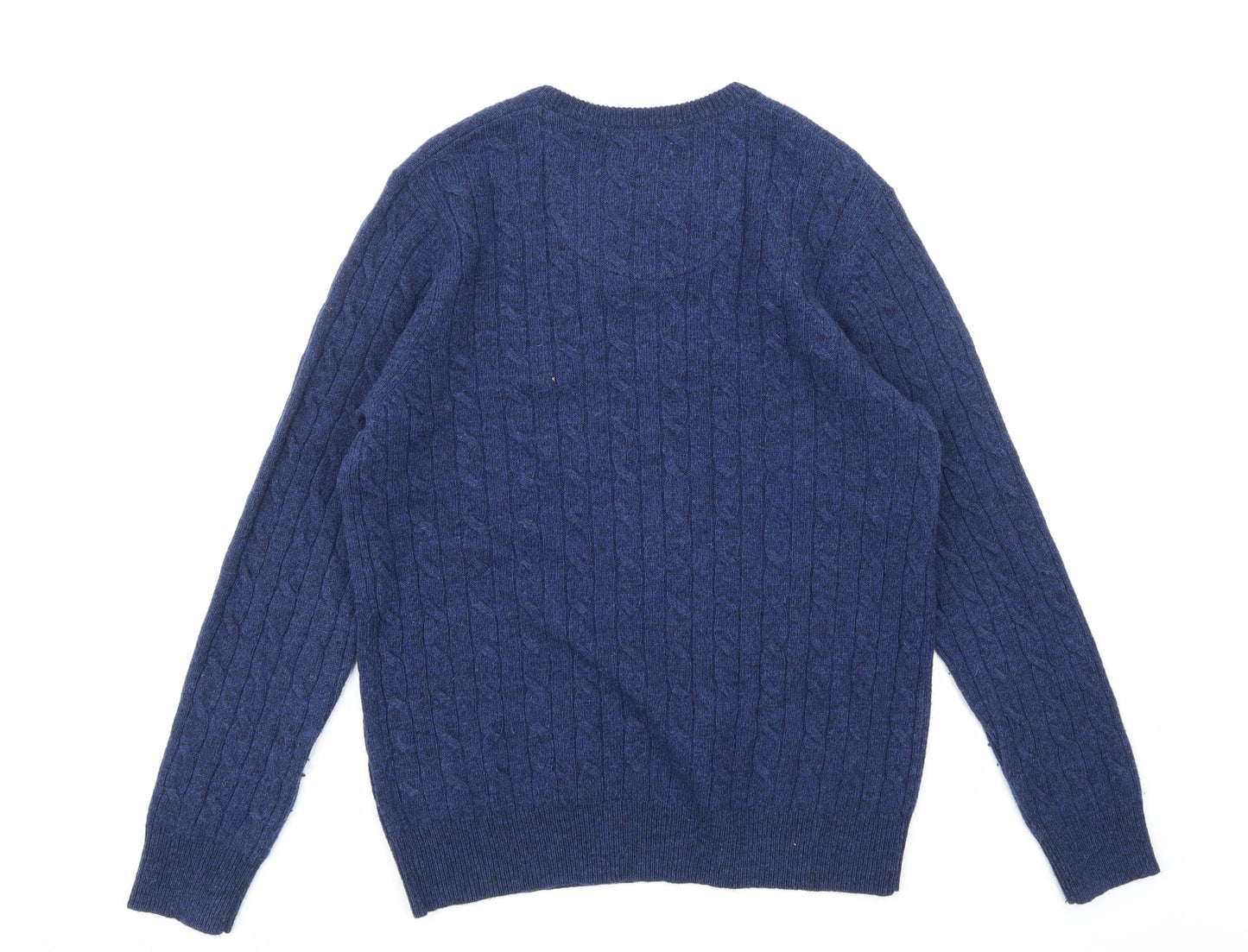 John Partidge Mens Blue   Pullover Sweatshirt Size L