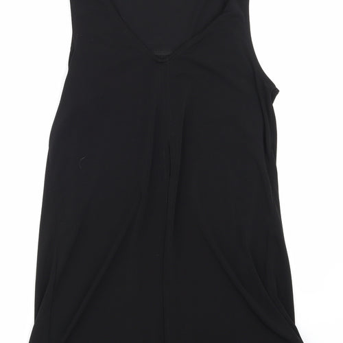 Miss Selfridge Womens Black   Basic Blouse Size 8