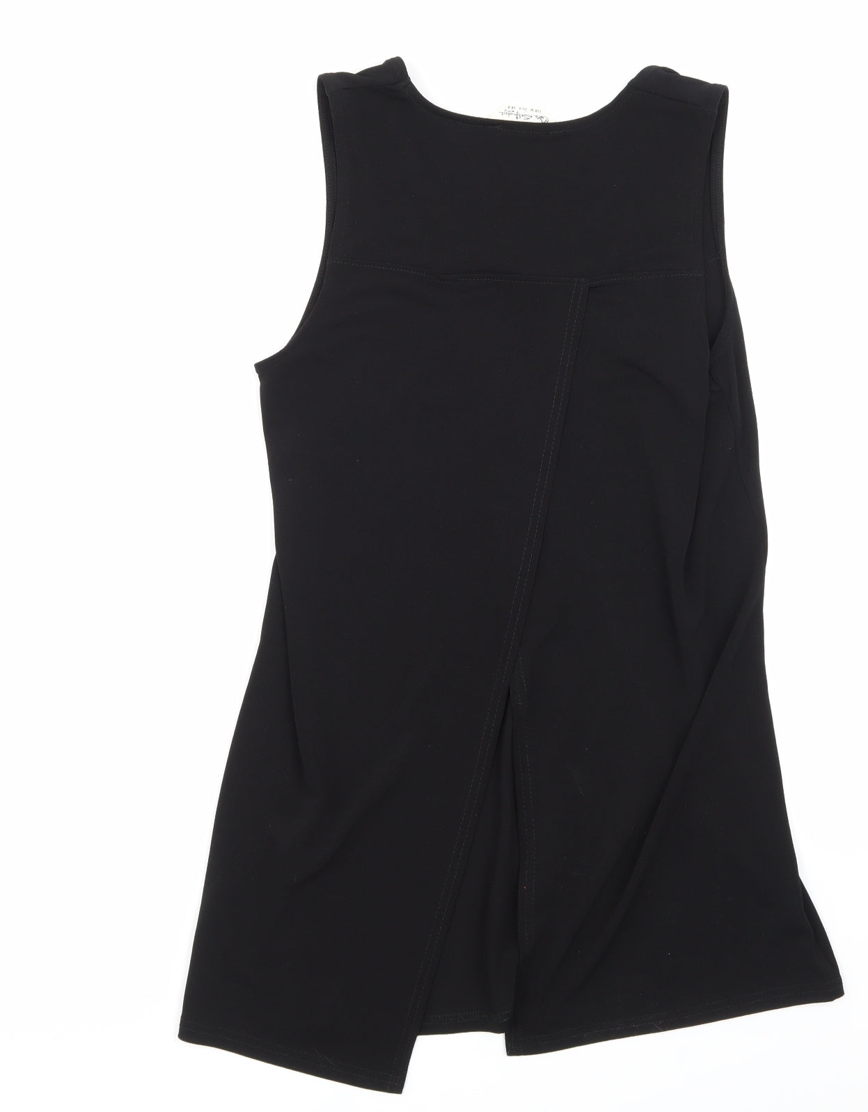 Miss Selfridge Womens Black   Basic Blouse Size 8
