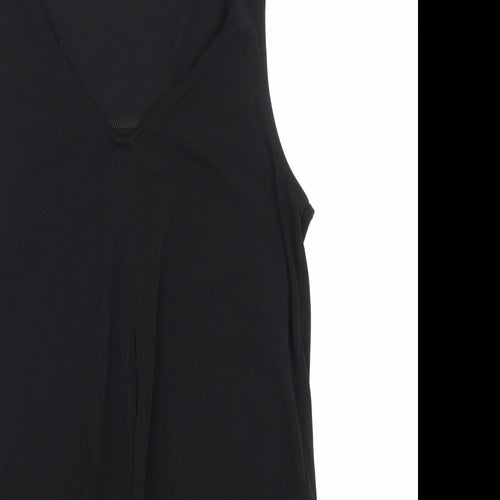 Miss Selfridge Womens Black   Basic Blouse Size 8