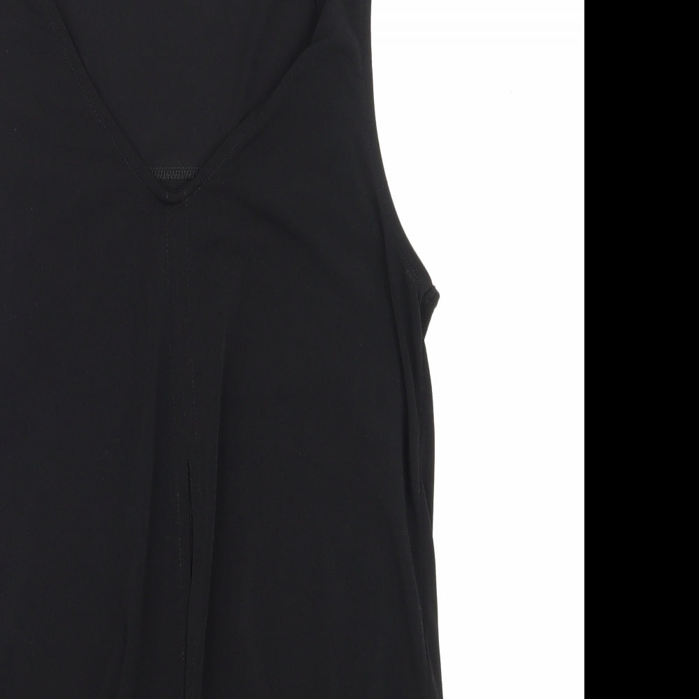 Miss Selfridge Womens Black   Basic Blouse Size 8