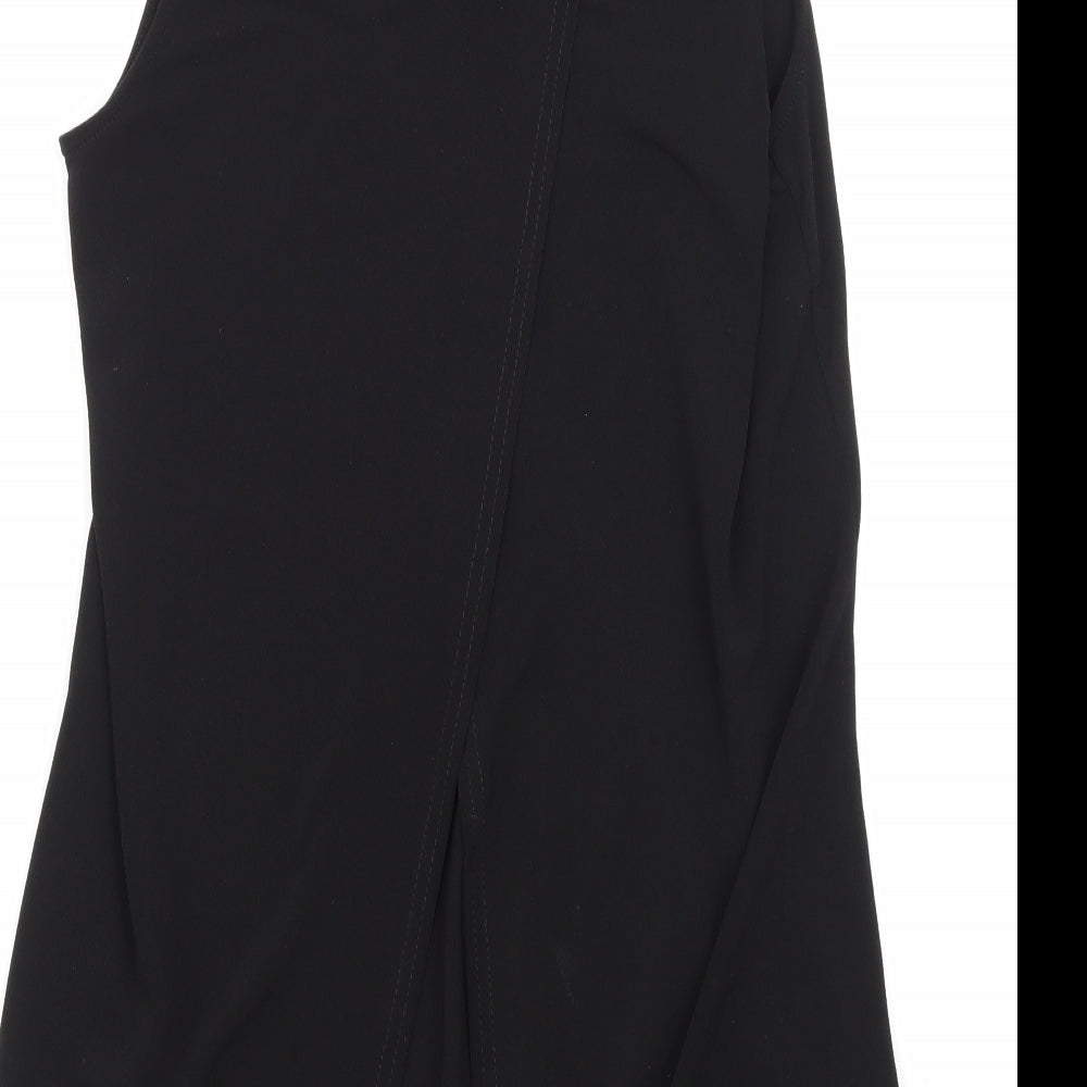 Miss Selfridge Womens Black   Basic Blouse Size 8