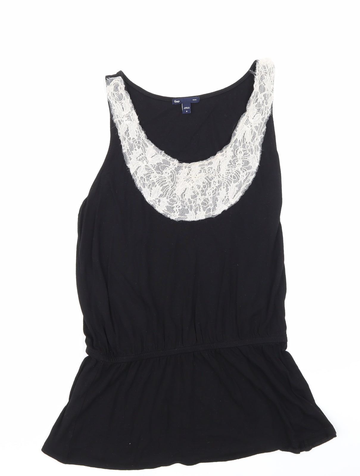Gap Womens Black   Basic T-Shirt Size S