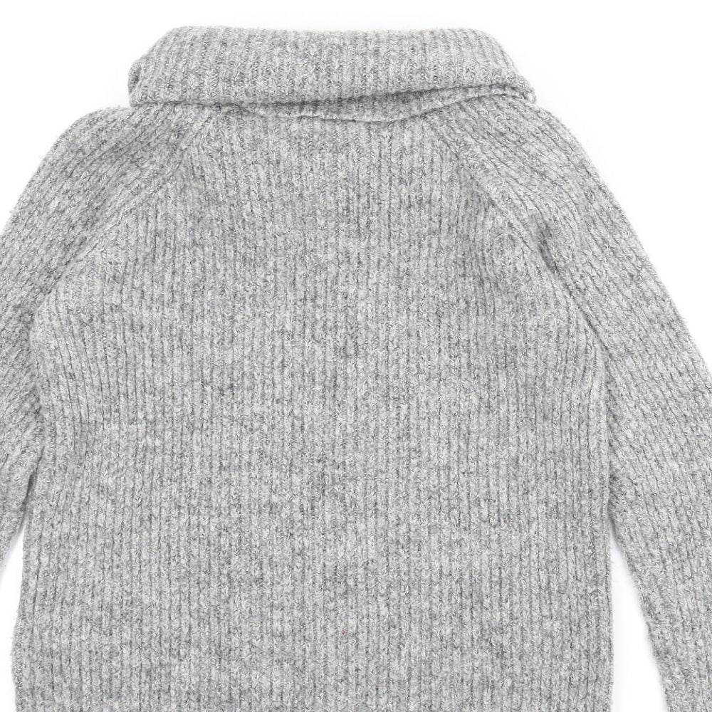 Papaya Womens Grey   Pullover Jumper Size S