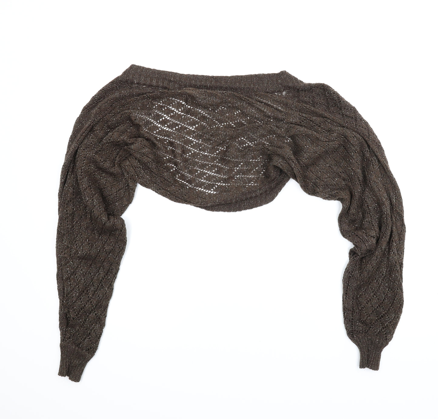 Atmosphere Womens Brown   Shrug Jumper Size 16