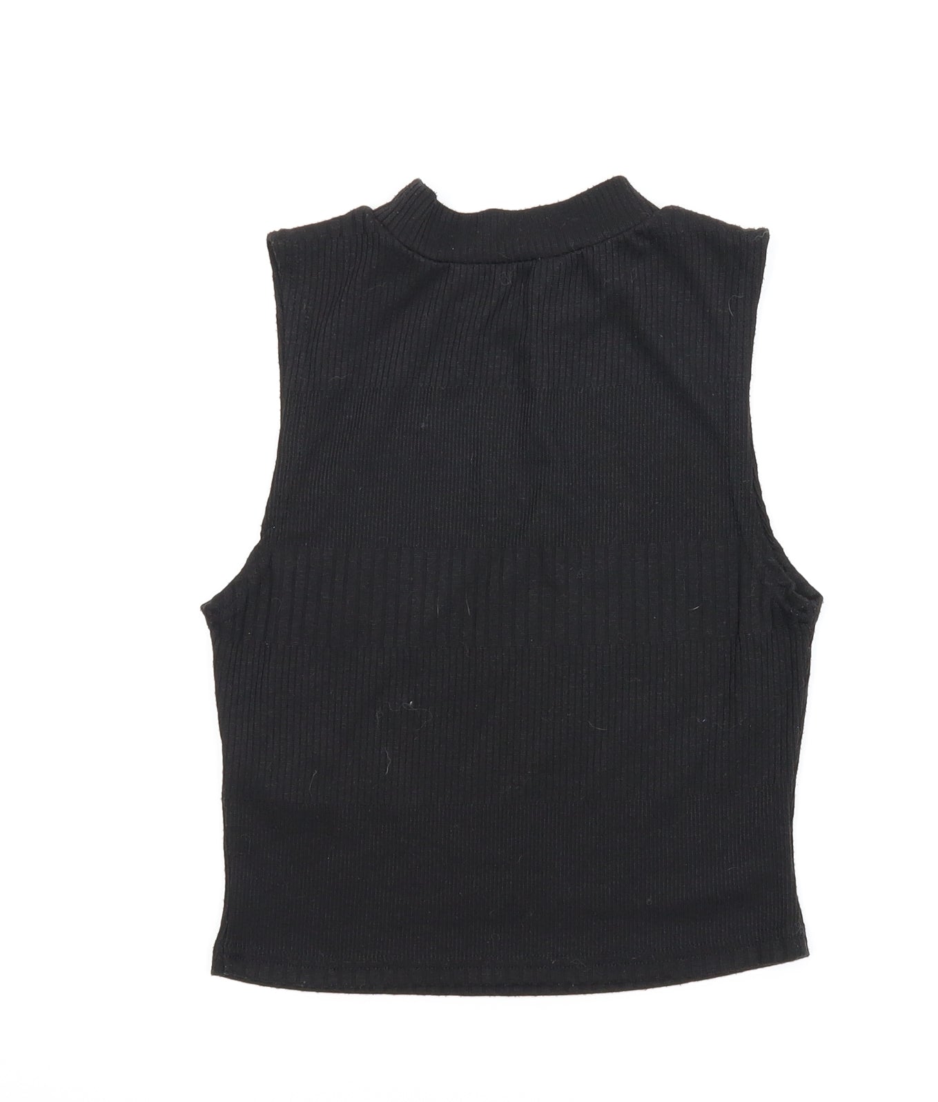 New Look Womens Black   Basic Tank Size 8