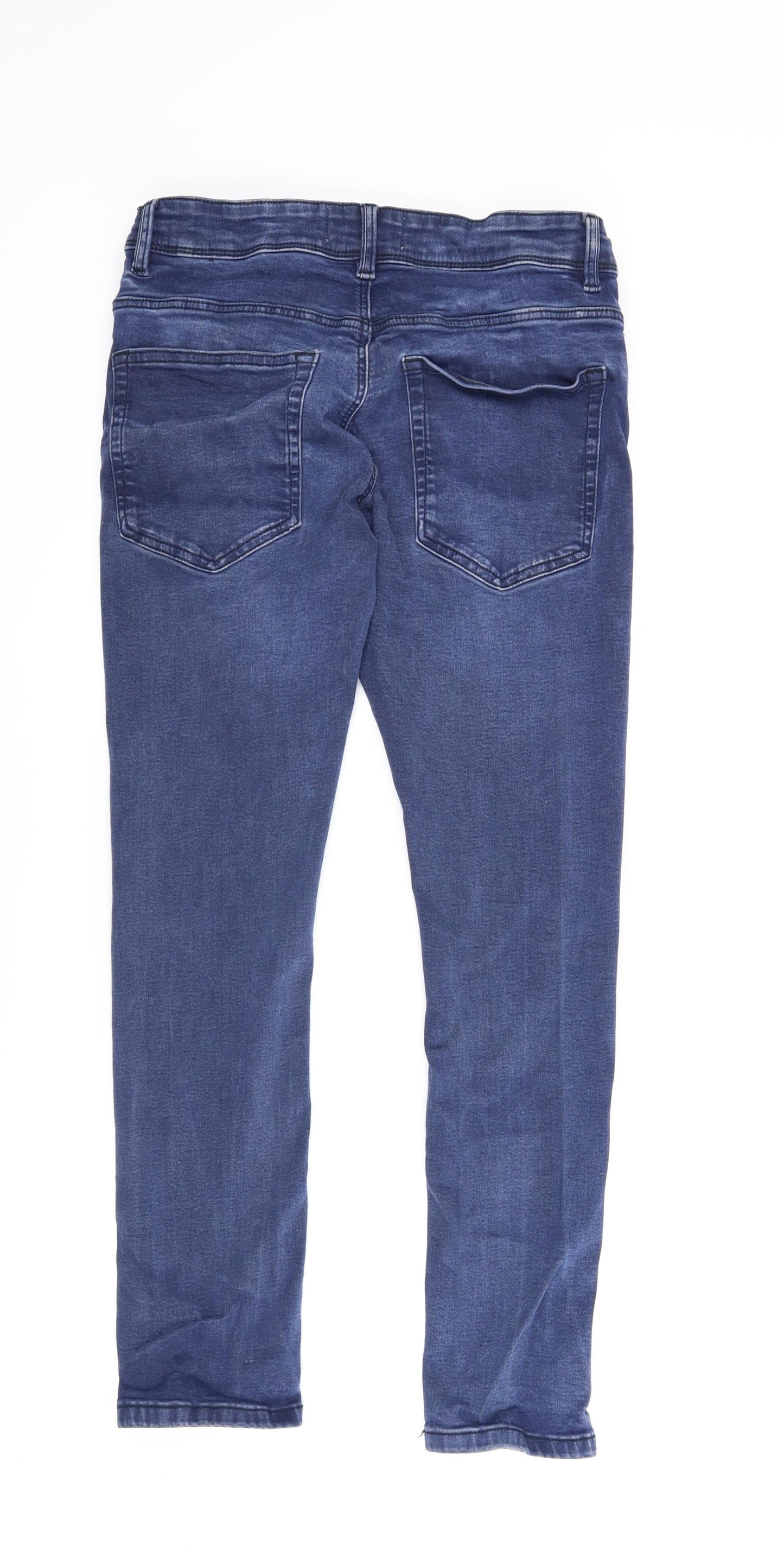 Easy Mens Blue  Denim Skinny Jeans Size 30 in L30 in