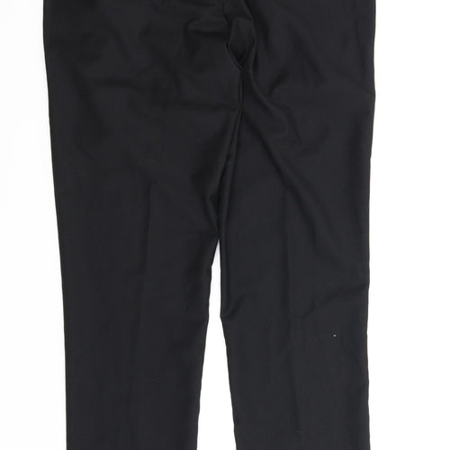 Matalan Mens Black   Trousers  Size 32 in L31 in
