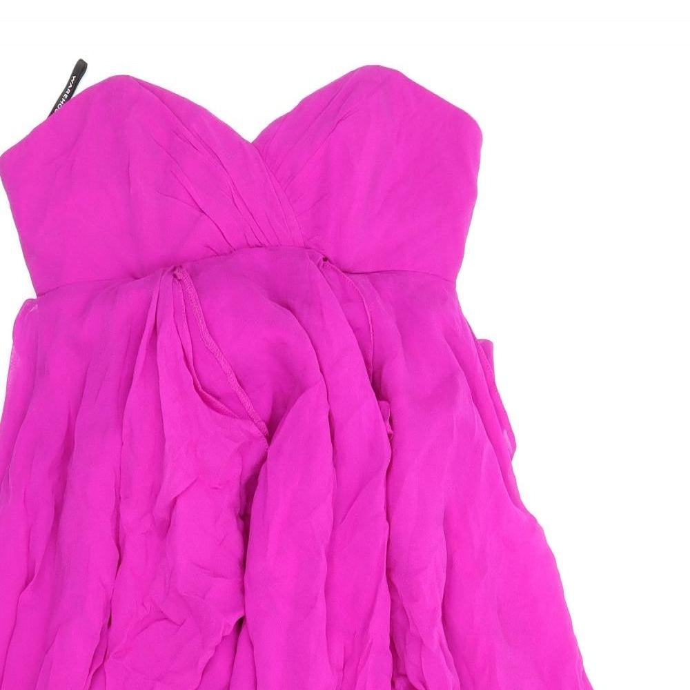 Warehouse Womens Purple   A-Line  Size 8
