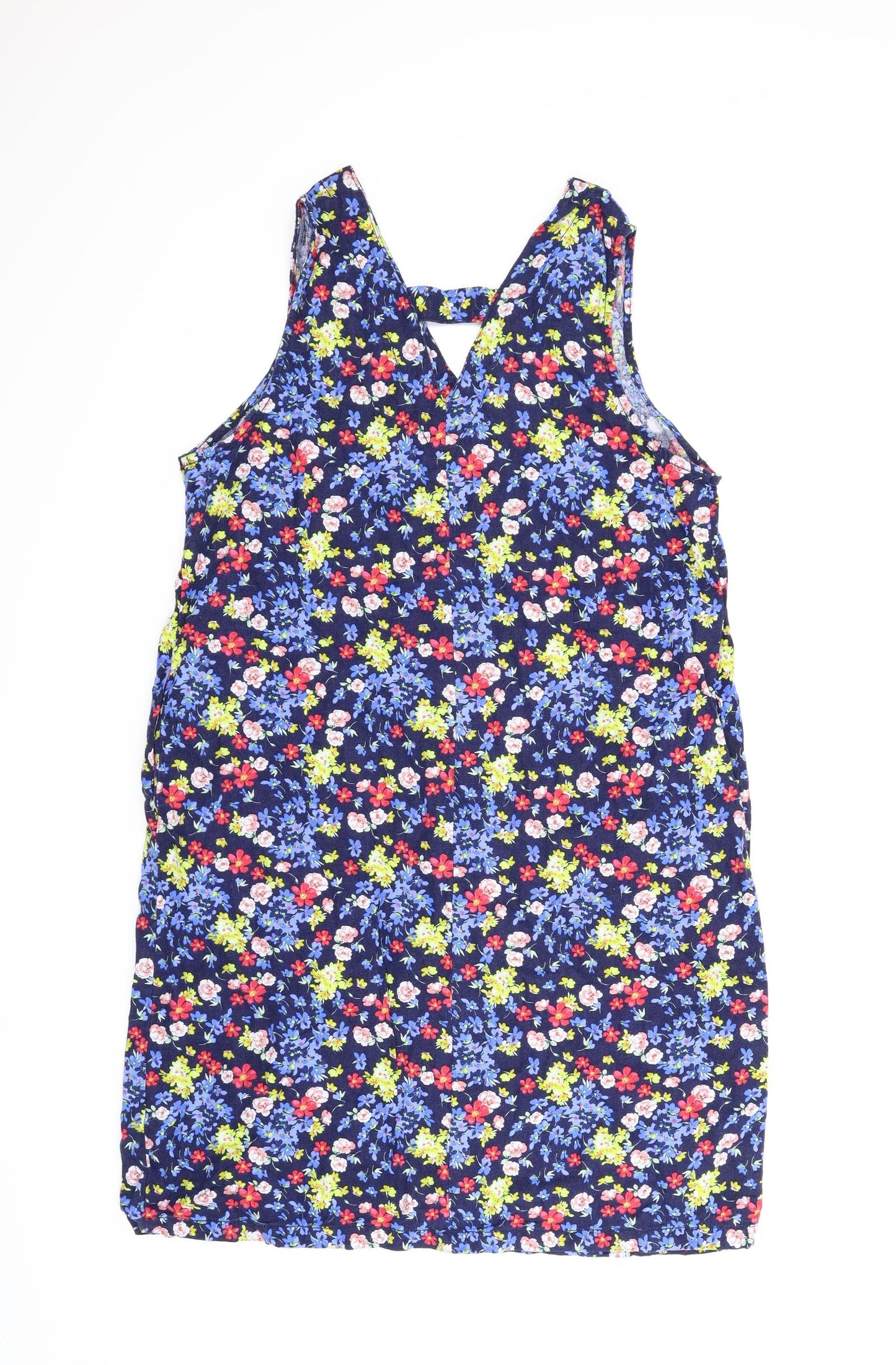 Papaya Womens Blue Floral  A-Line  Size 16