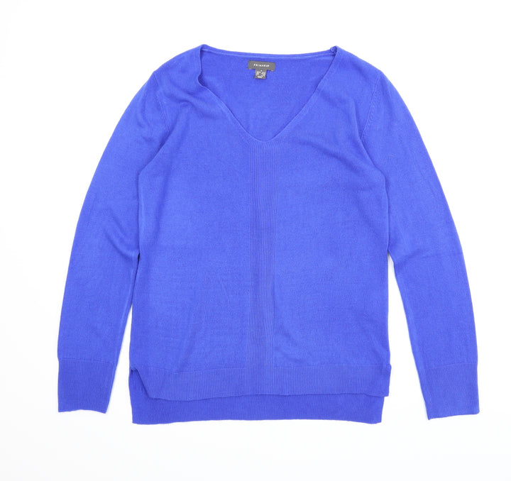 Primark Womens Blue   Pullover Jumper Size 8
