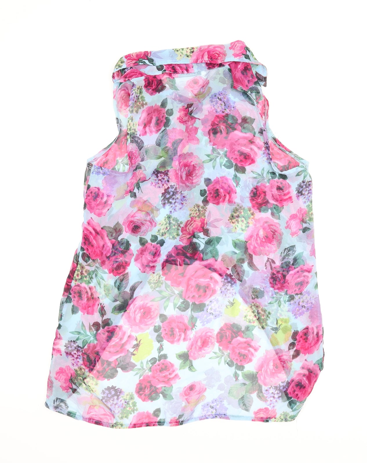 Select Womens Multicoloured Floral  Basic Blouse Size 12