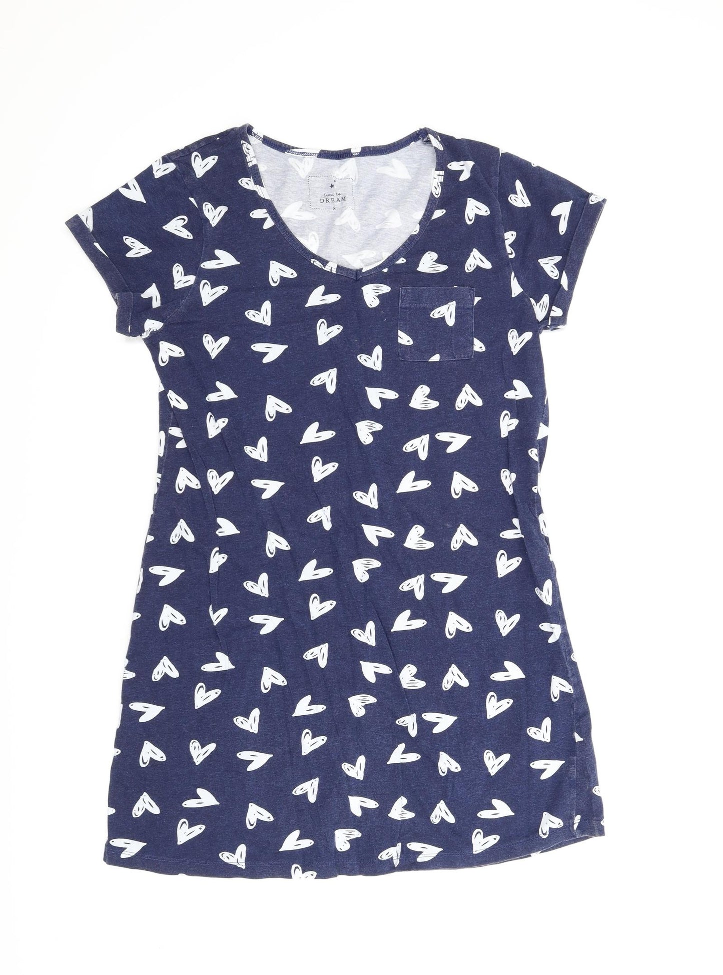 Matalan Womens Blue Solid  Capri Dress Size S