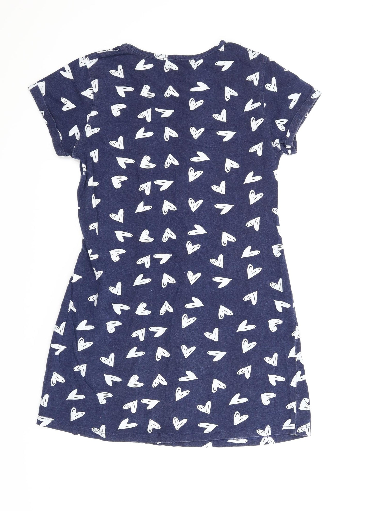 Matalan Womens Blue Solid  Capri Dress Size S