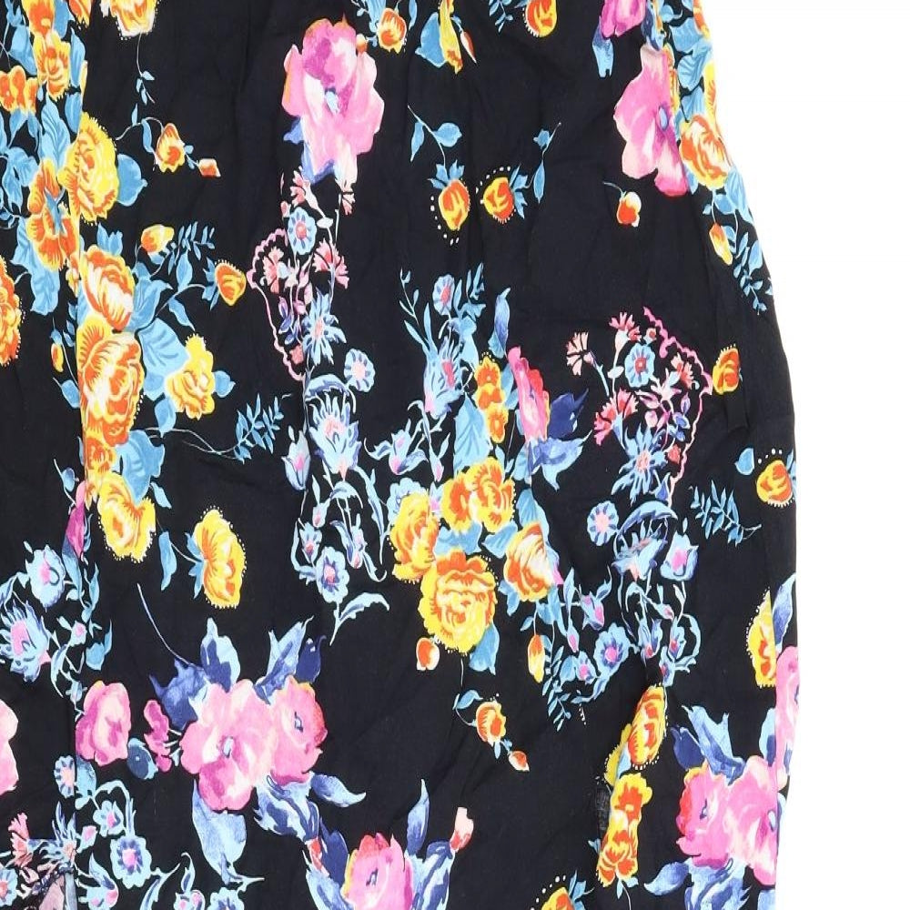 Atmosphere Womens Multicoloured Floral  Flare Skirt Size 14