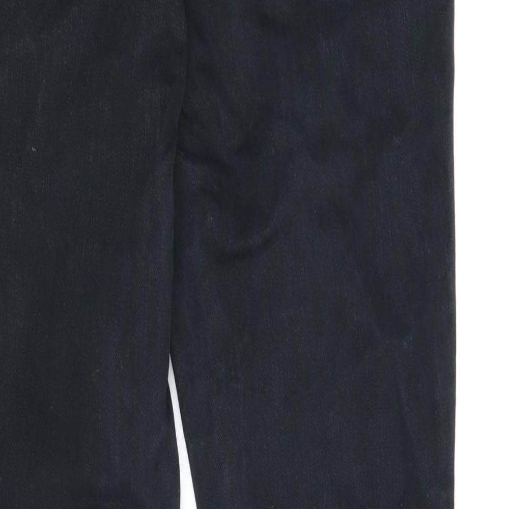 NEXT Womens Black  Denim Skinny Jeans Size 10 L27.5 in